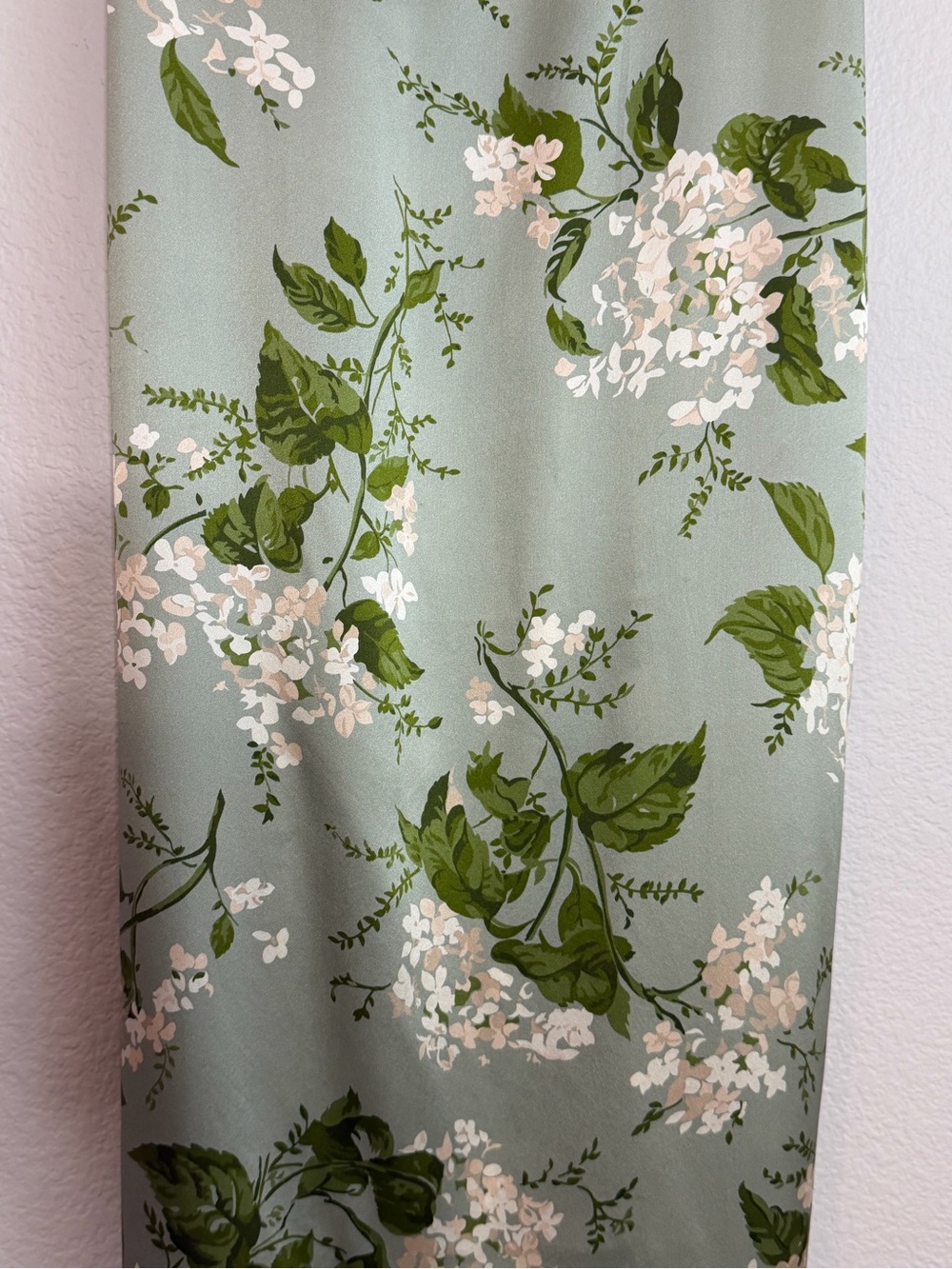 Reformation Frankie Silk Floral Column Dress Tea Garden Print Coquette Size 2 - Picture 5 of 9